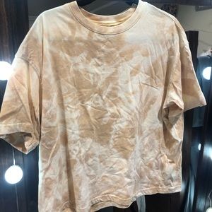 Oversized tie dye tshirt